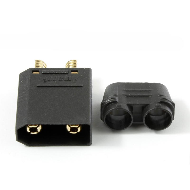 XT90-M роз“єм конектор тато Amass Чорний XT90-M роз“єм конектор тато Amass Чорний