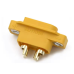 XT60E-M роз“єм конектор жовтий Amass