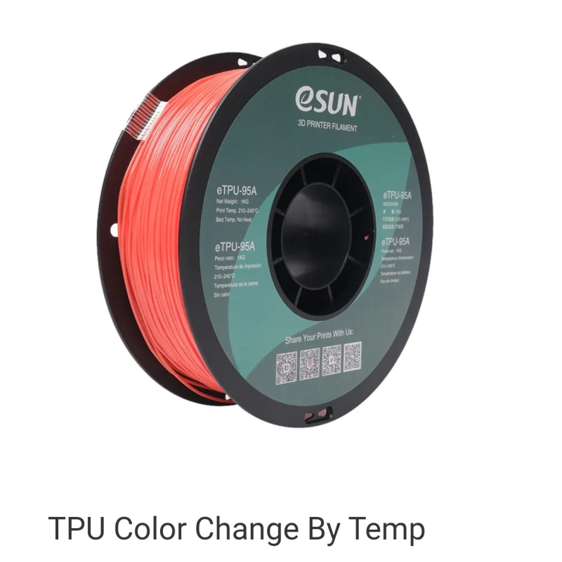 Гнучка 3D нитка eSUN TPU-95A 1,75 мм 1 кг