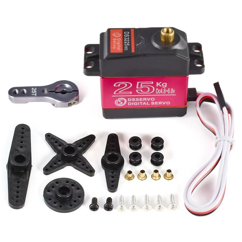 Сервопривід Dsservo DS3225MG 270 металева шестерня цифровий Сервопривід Dsservo DS3225MG 270 металева шестерня цифровий