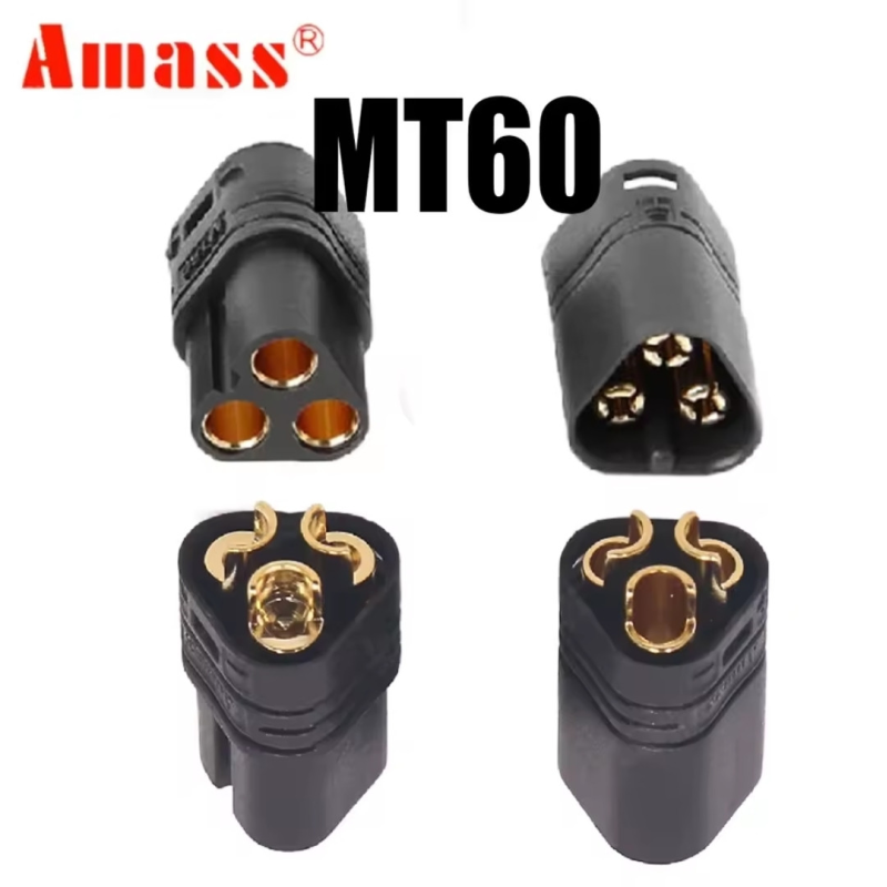MT60 пара роз“єм конектор Amass чорний MT60 пара роз“єм конектор Amass чорний