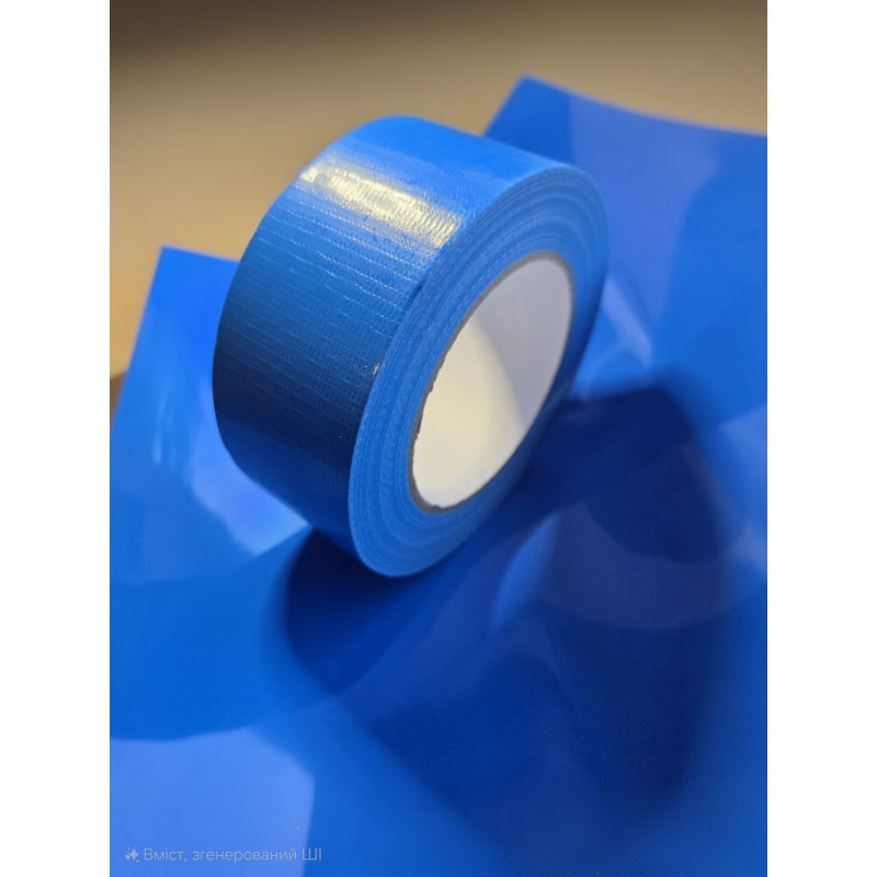 Скотч армований синій 48 мм х 50 м колір термоусадки Скотч армований синій 48 мм х 50 м колір термоусадки