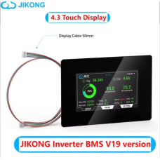 JK BMS Дисплей 4.3  дюйма Jikong тачскрін v19