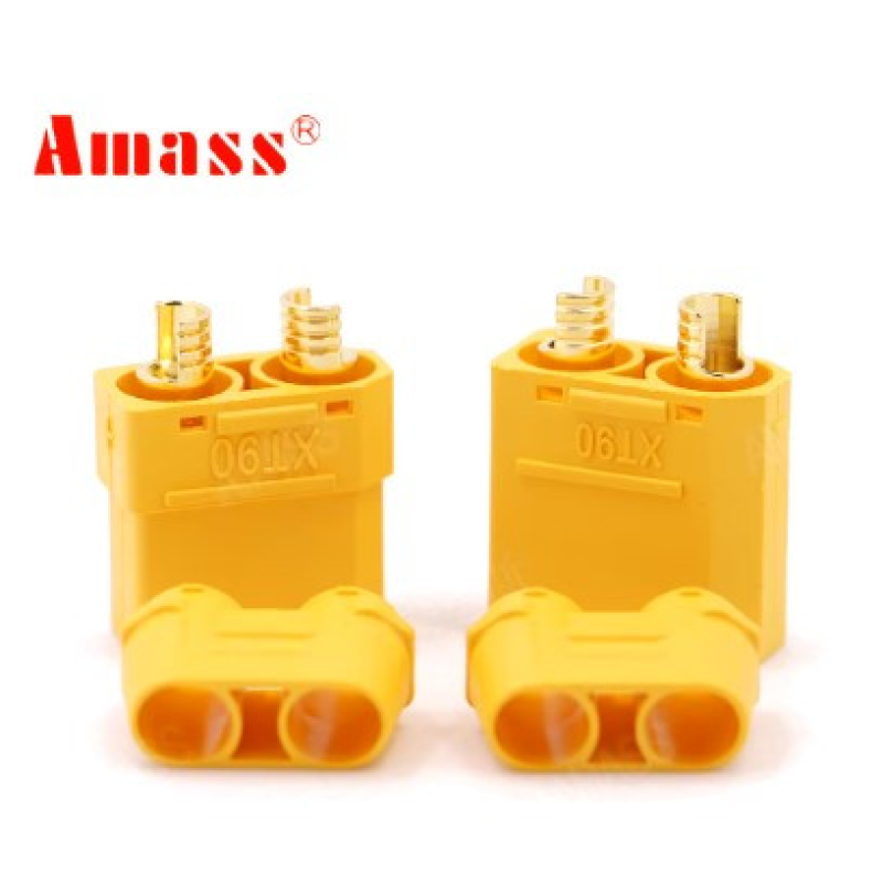 XT90-MF роз“єм конектор пара Amass XT90-MF роз“єм конектор пара Amass